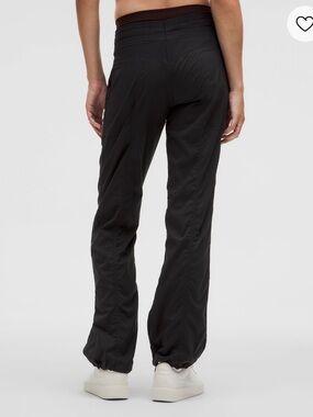lululemon athletica Black Mid Rise Dance Studio Pants